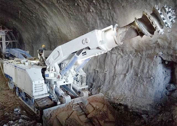 Application scenarios for tunnel excavation